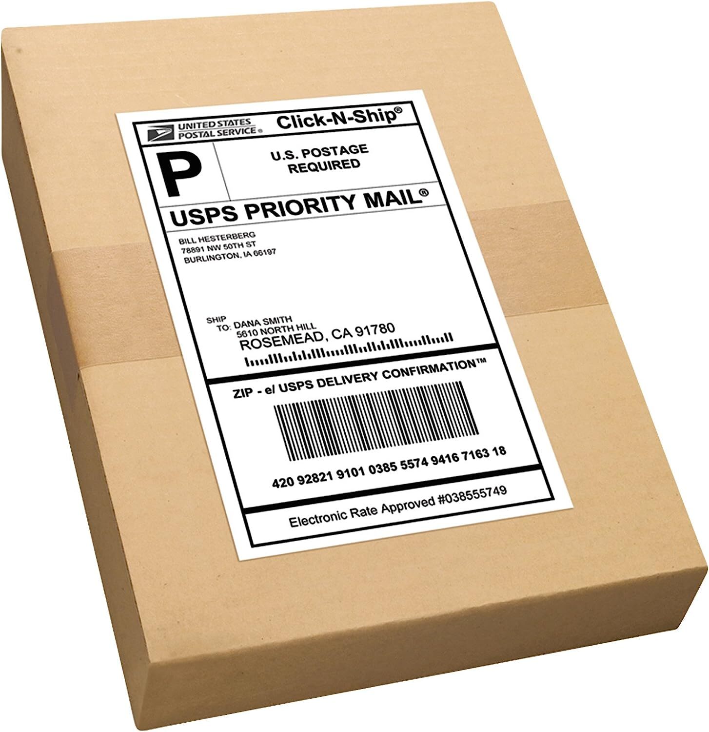 200-11000 Address Labels Laser Ink Jet USPS Click N Ship 8.5 5.5 half sheet eBay