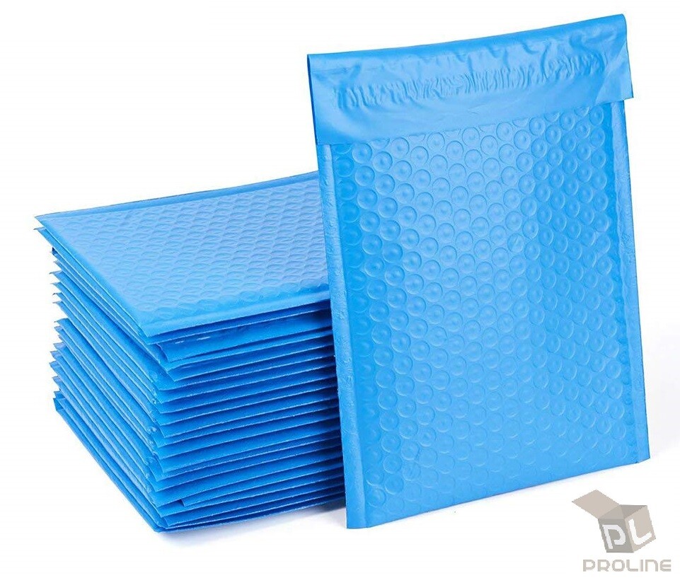 #0 ( Blue ) Poly Bubble Mailers Envelopes Bags 6.5×10 X – Wide CD DVD