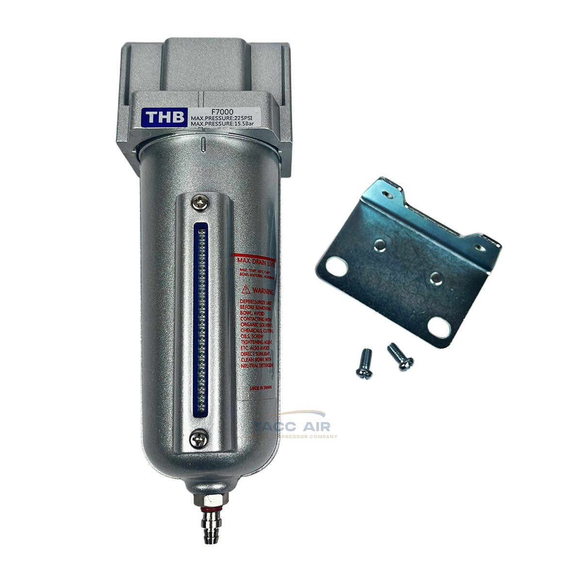 1/2″ Compressed Air In Line Moisture / Water Filter Trap For Air Compressor