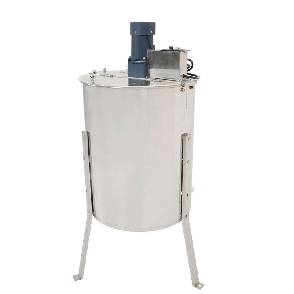 Electric Honey Extractor Beekeeping Equipment 1300RPM 4/8 Frames Stainless Steel