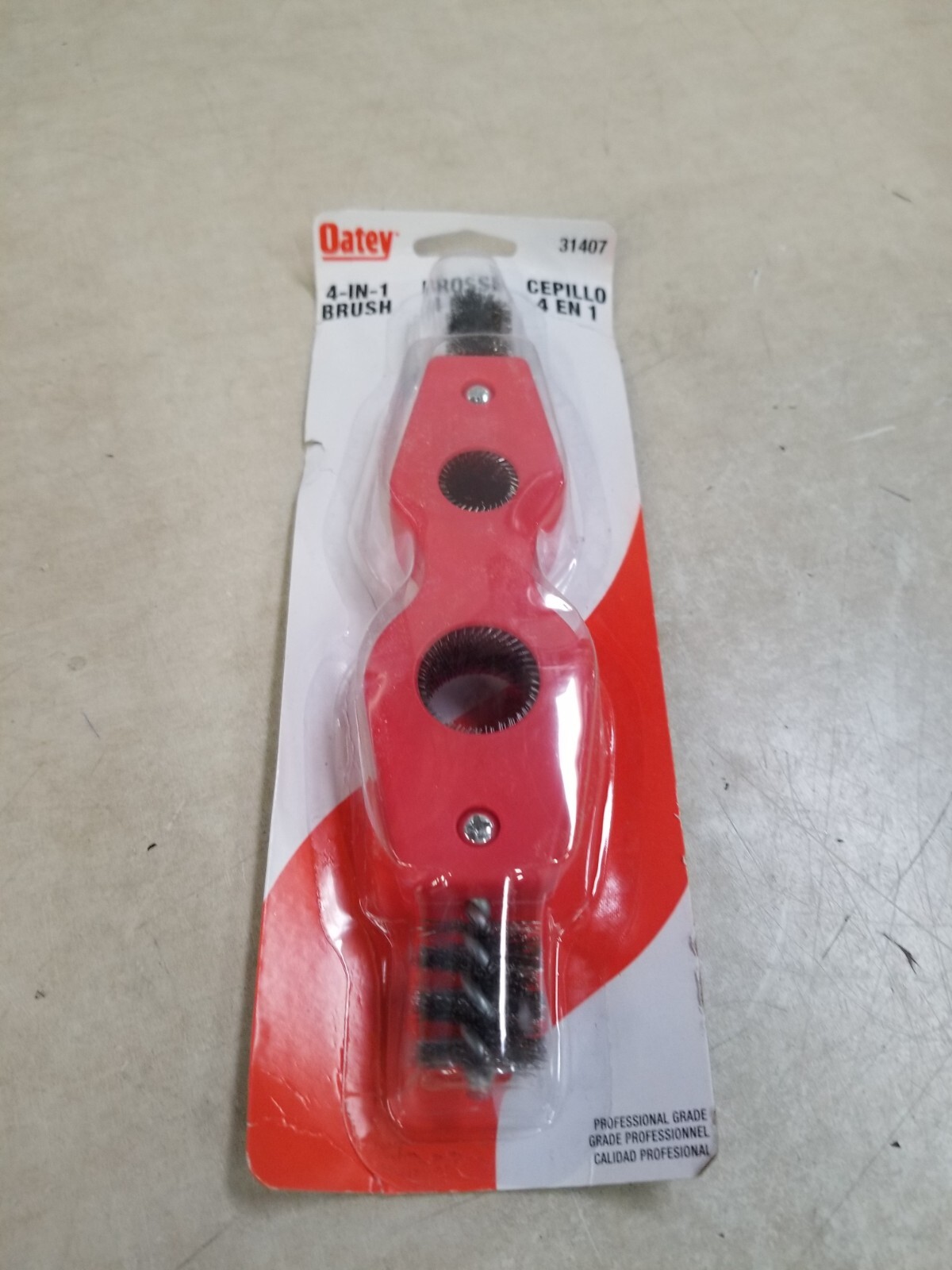 Oatey 4-IN-1 Tube Cleaning Brush 1/2 in. and 3/4 in.