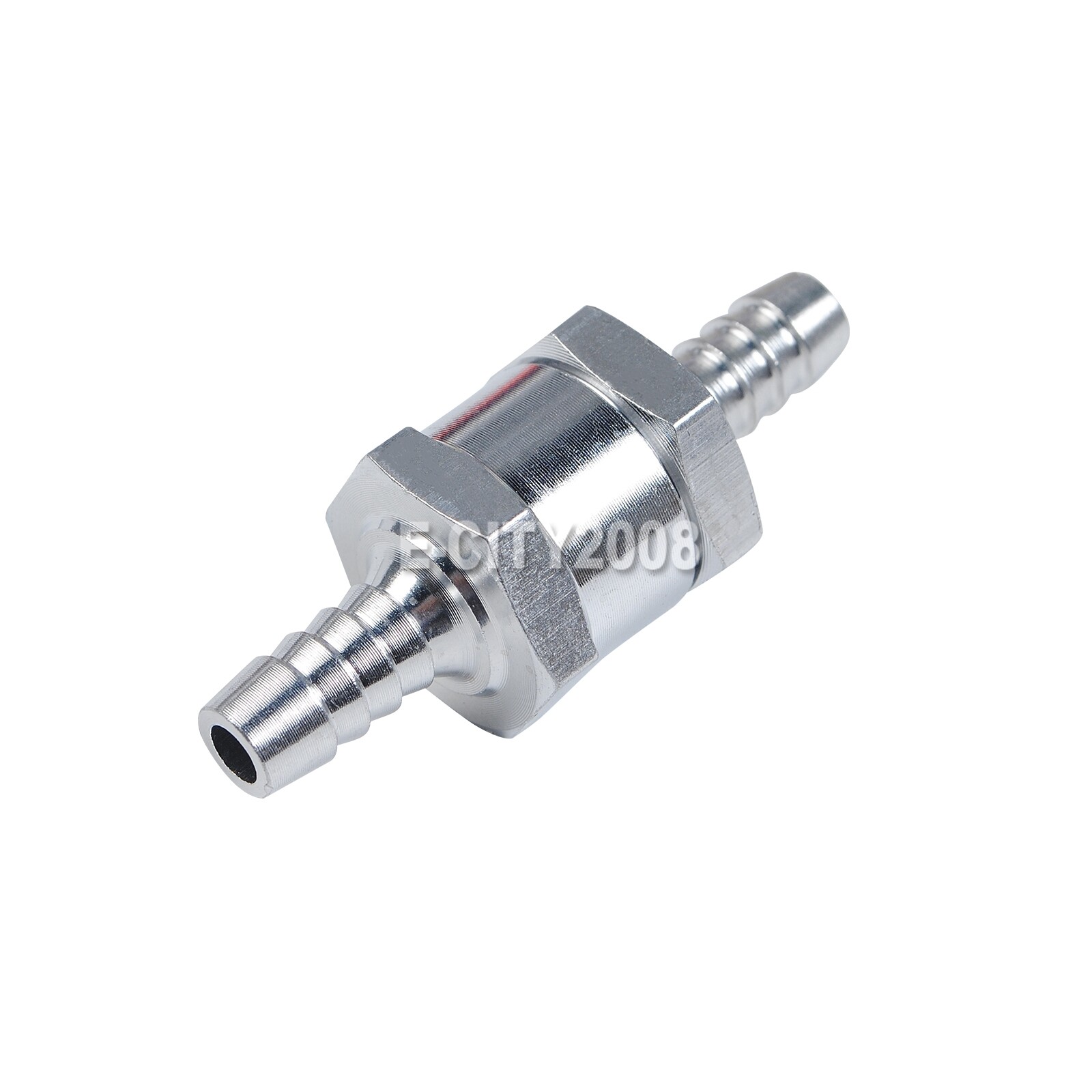 5/16″ 8mm Non Return One Way Check Valve Fuel Line Oil Petrol Diesel Aluminium