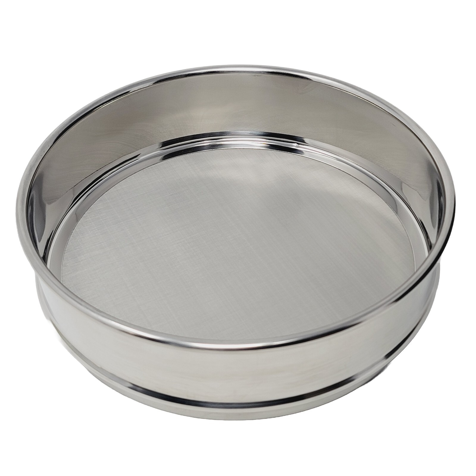 300 Mesh / 0.054mm 8″ Lab Sieve 304 Stainless Steel Wire Cloth Strainer Filter