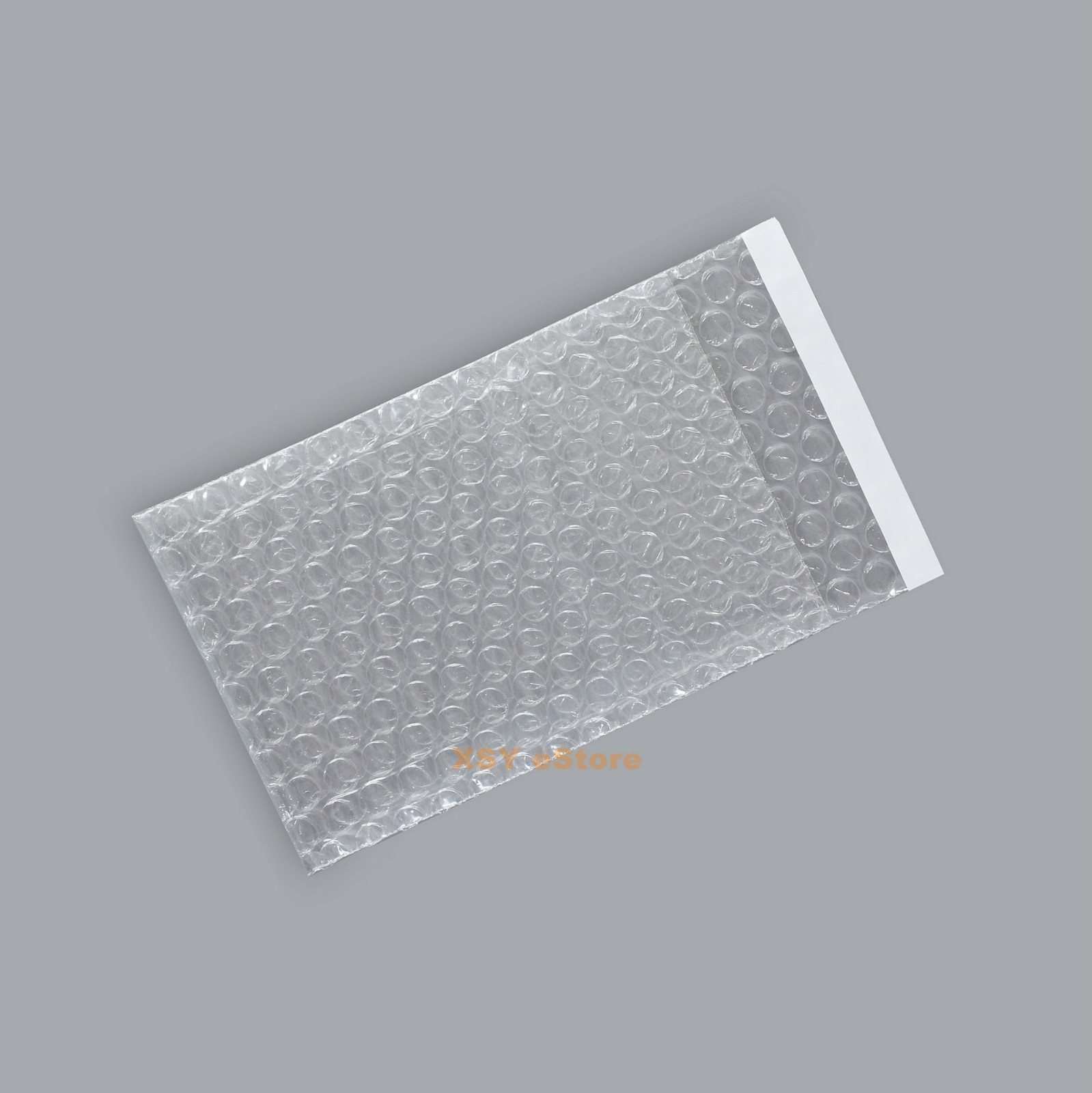 100 Small Bubble Bags 2.5 x 3+1 Inch (6.5 x 8+2cm) Self Seal Clear Packing Pouch