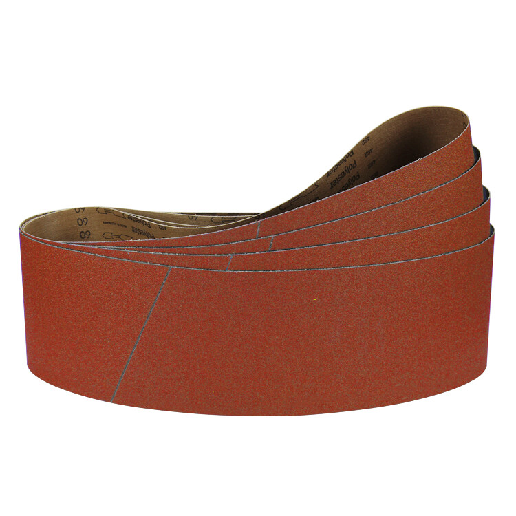 6″ x 48″ Ceramic Metal Sanding Belts Variety Kit: 40 60 80 & 120 Grit – 4 PACK