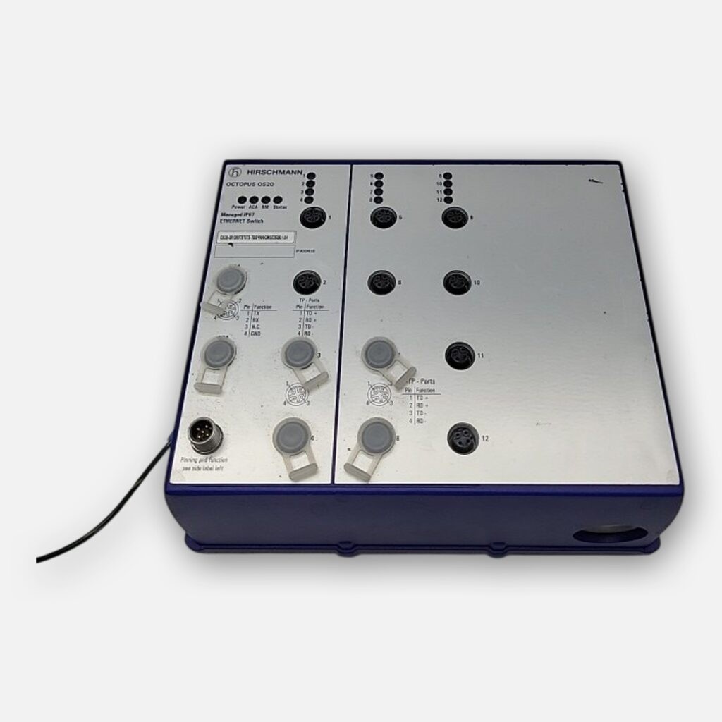 HIRSCHMANN OS20-001200T5T5T5-TBBY999GMSE3S OCTOPUS OS20 ETHERNET SWITCH
