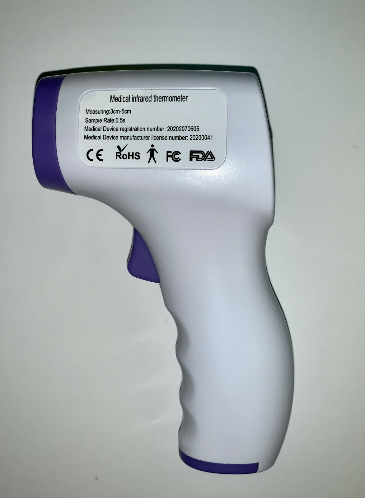 Medical No-Contact Body Forehead IR Infrared Digital Thermometer CE&FDA Approved