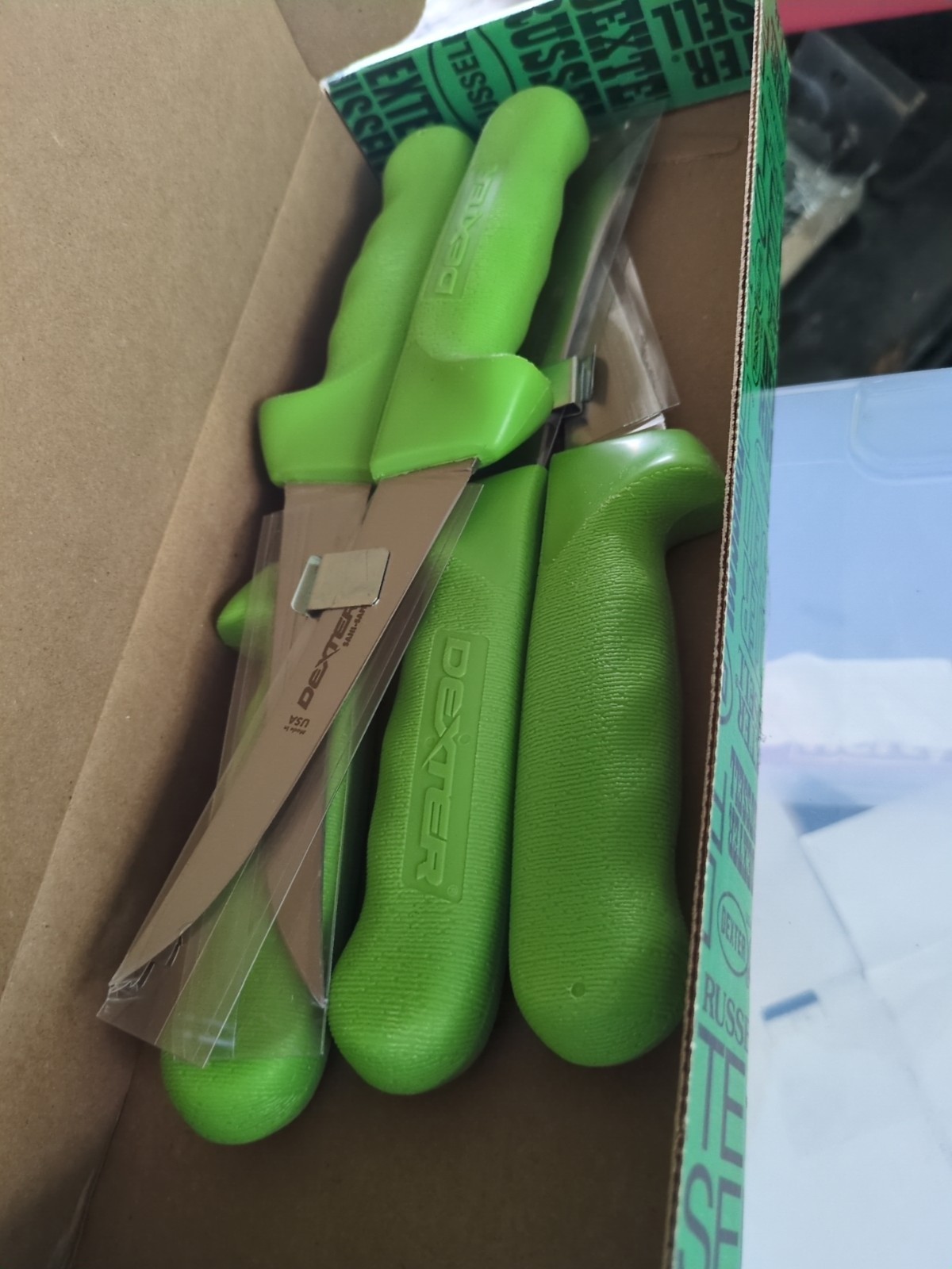 Dexter Russell 01463G Sani-Safe 5″ Narrow Curved Boning Knife S131-5 Green New