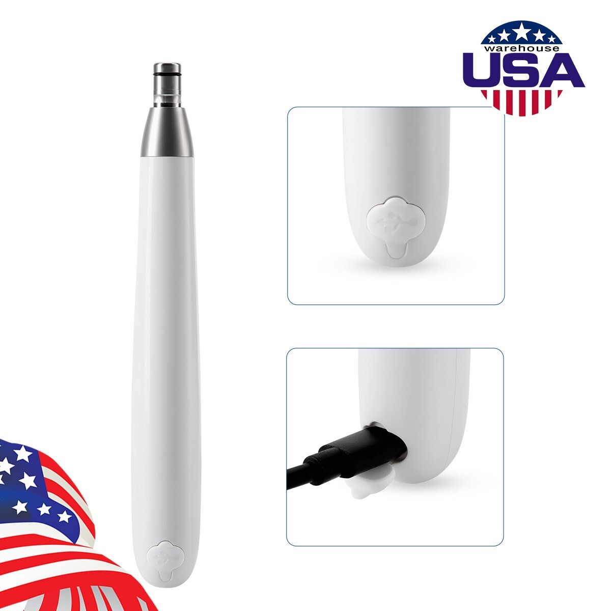 360° Swivel Dental Cordless Hygiene Prophy Handpiece Teeth Cleaning & Polishing