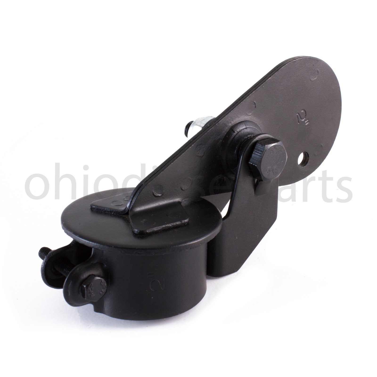 2 Inch Tractor Exhaust Silencer Weather Flap Rain Cap Muffler Cover 2″ Black