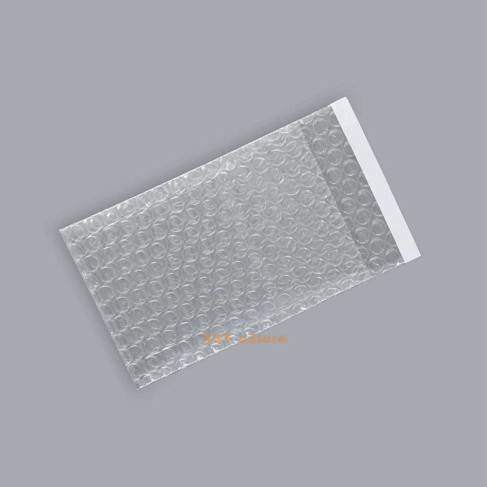 100 Small Bubble Bags 2.5 x 3+1 Inch (6.5 x 8+2cm) Self Seal Clear Packing Pouch