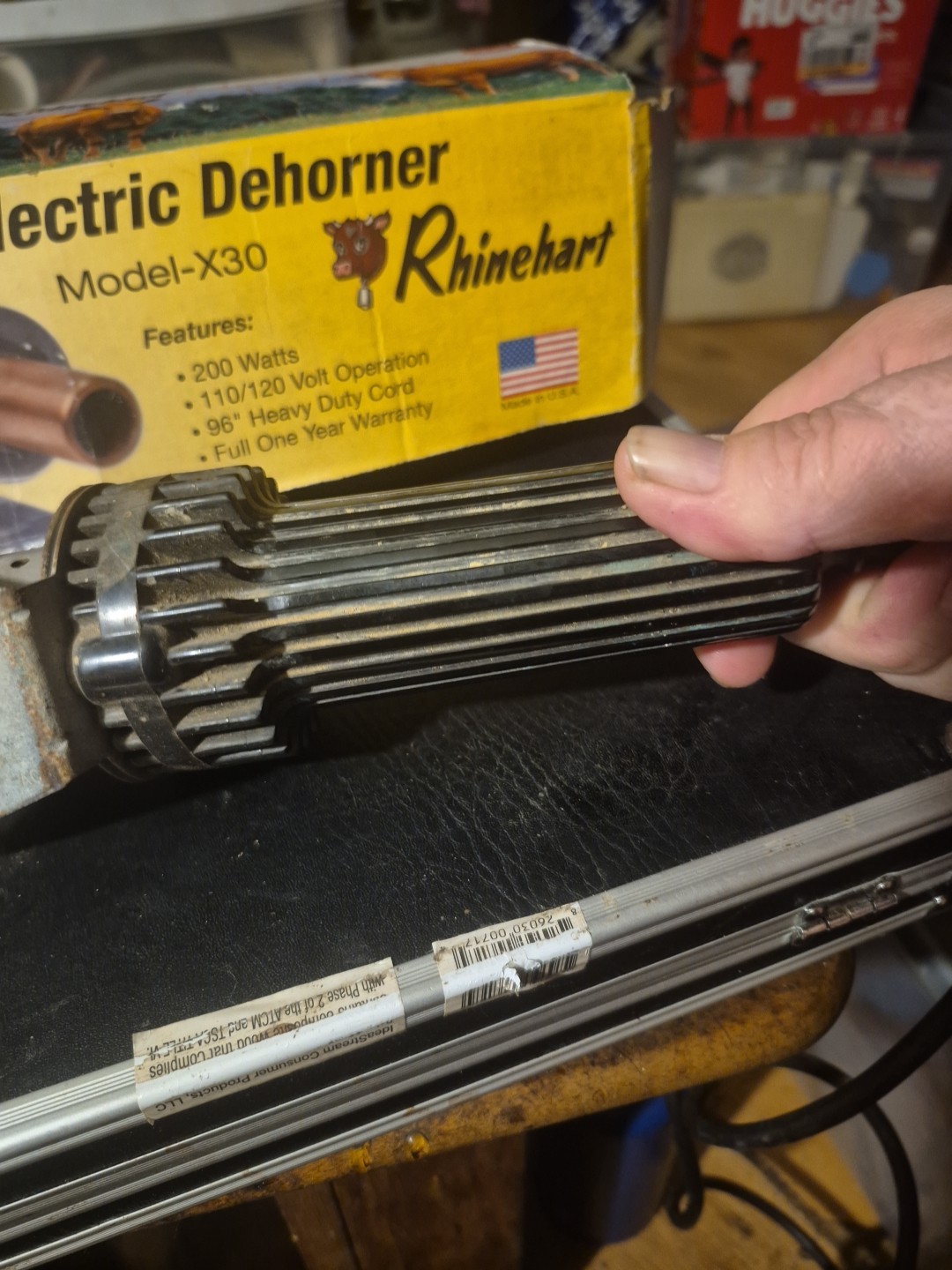 Rhinehart Electric Dehorner Model- X30 200 Watts Professional Grade 96” Cord