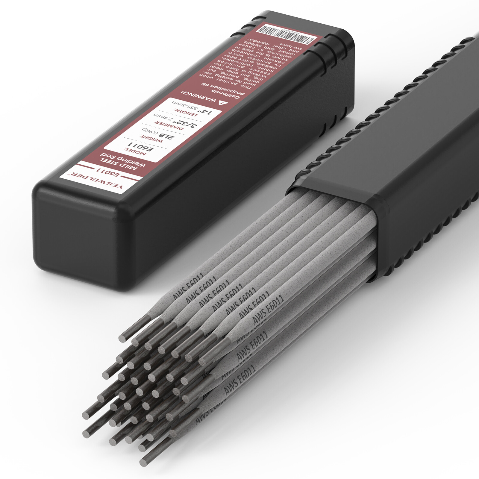 E6011 Carbon Steel Stick Electrodes Welding Rod 3/32”, 1/8″, 5/32″