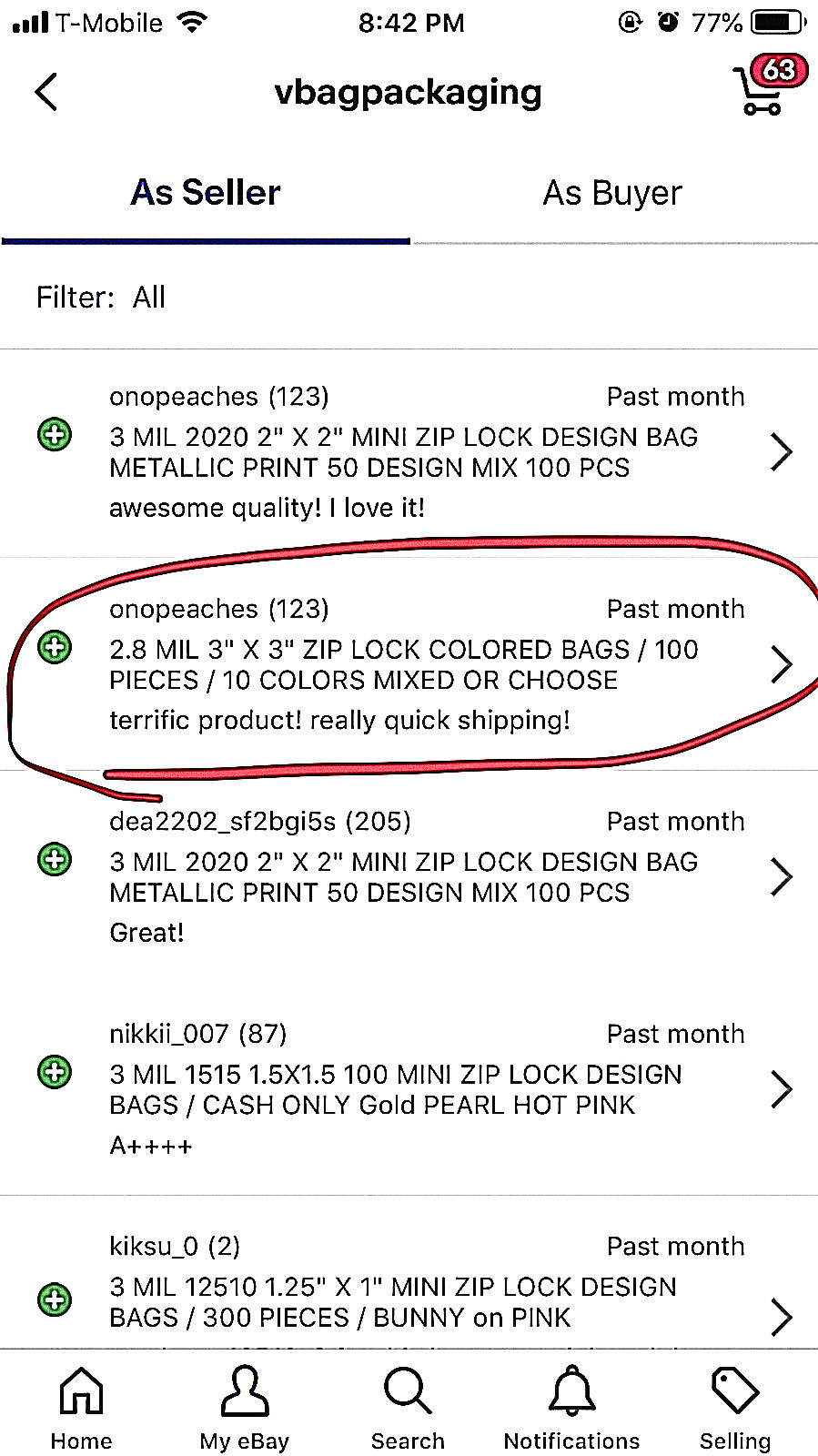 BaggiesSince1987 – 3030 Zip Color Bags 3″ X 3″ 100PCS MIX OR CHOOSE, READ DETAIL