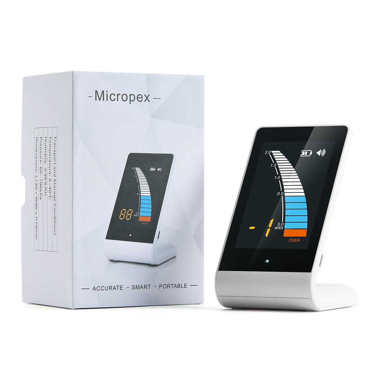 AZDENT Dental Electronic Endodontic Apex Locator Root Canal Finder Micropex Pro
