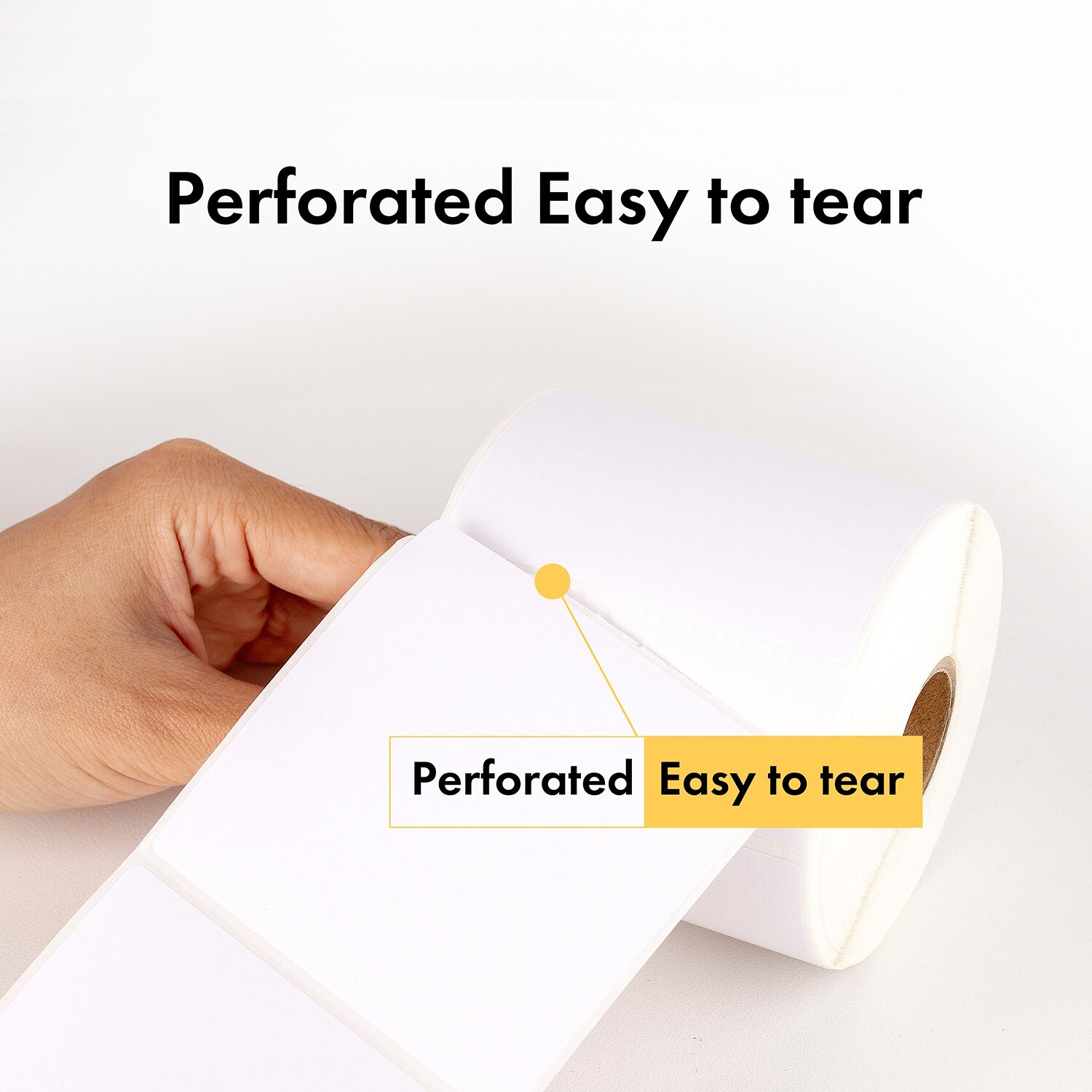 ZEBRA / ELTRON 4×4 (4″ x 4″) Direct Thermal Labels – (1) Roll of 350