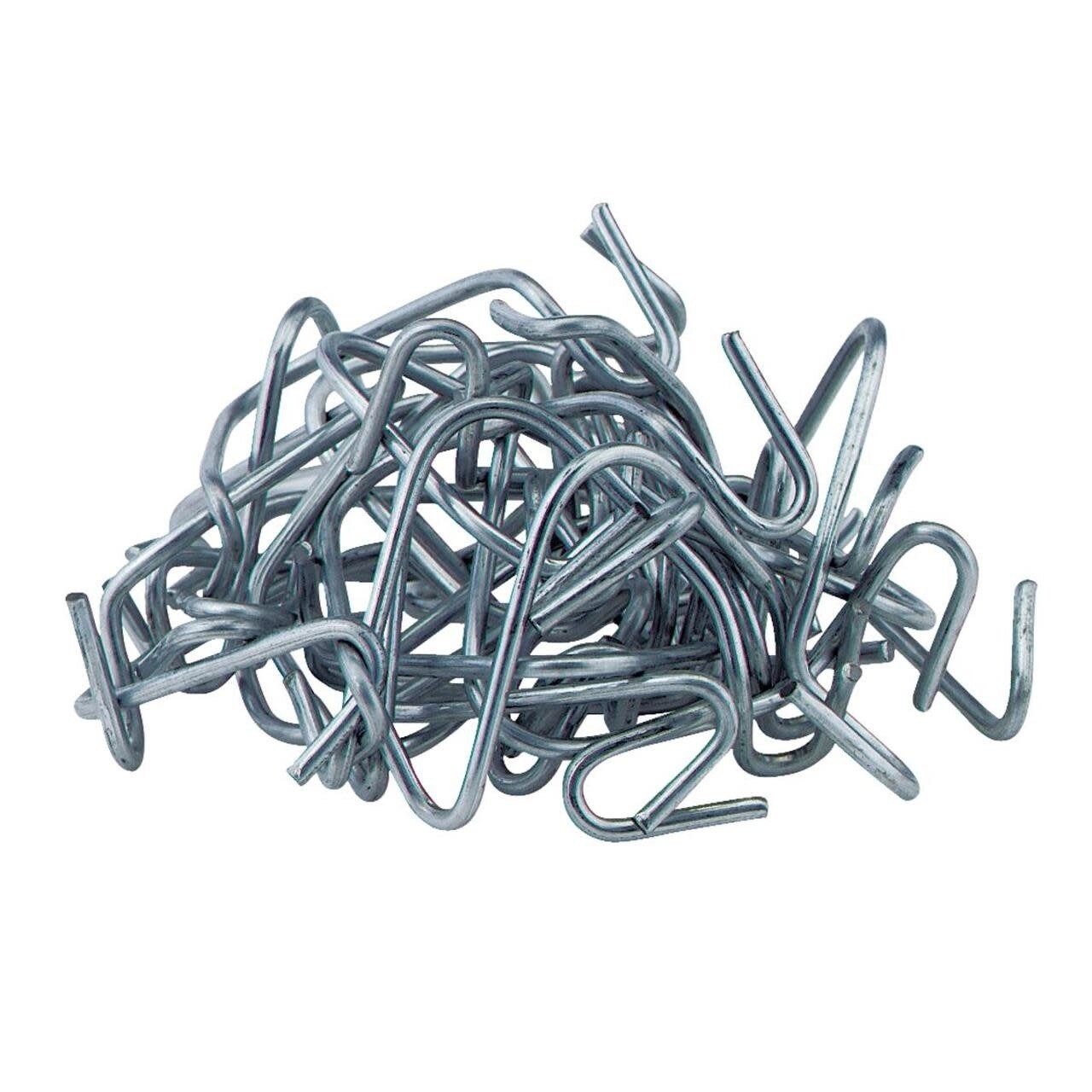 200 pack Made in the USA Galvanized T-Post Fence Clips