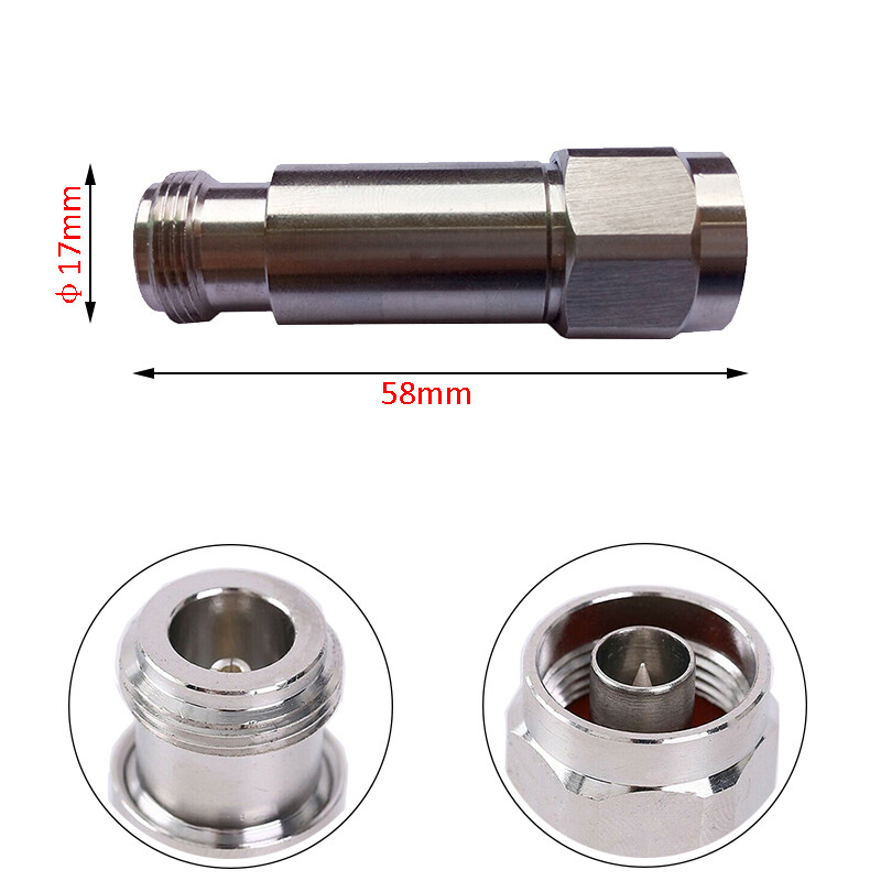 Coaxial Attenuator DC-4GHz N type Connector N-JK 3db 10db 15db 20db 30db 40db