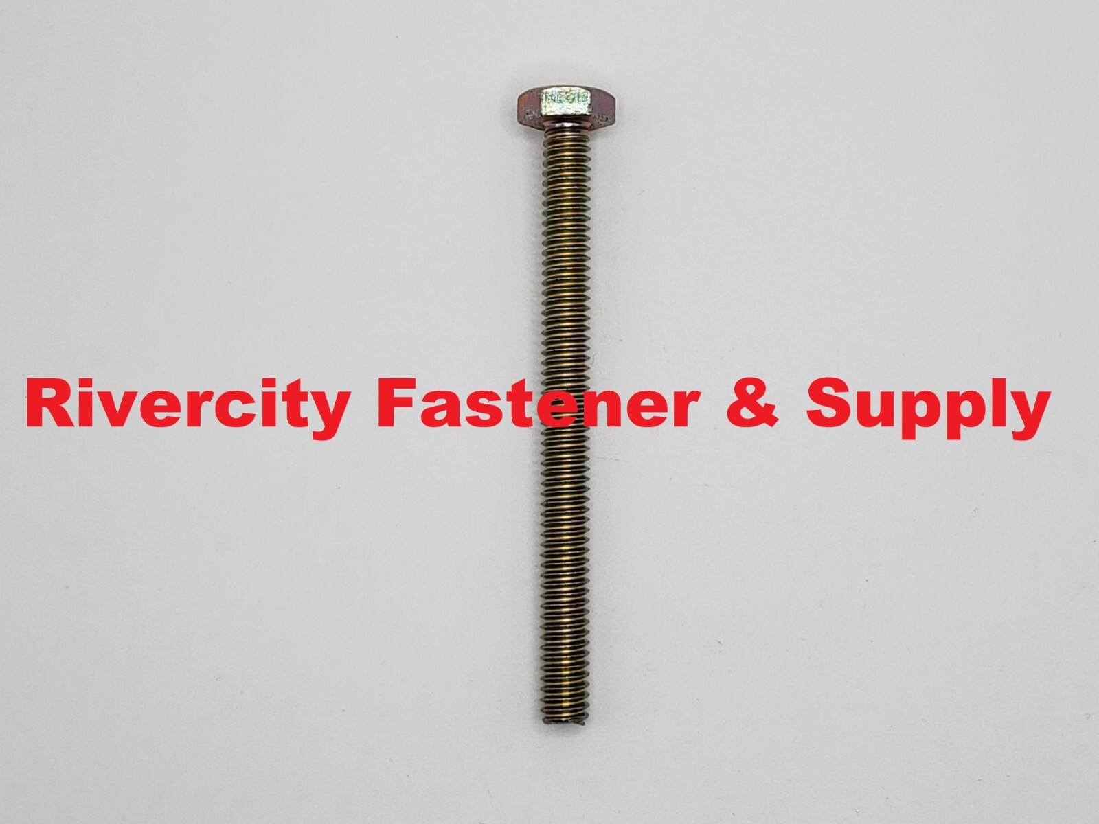 1/4-20 x 3 Tap Bolts Grade 8 Hex Head Screws 1/4×20 x 3 Full Thread 1/4×20 x 3″