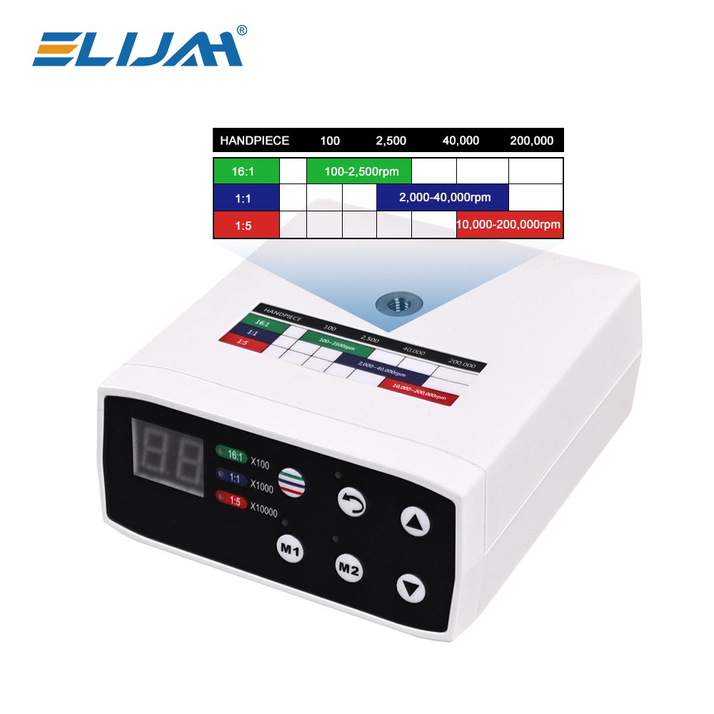 NSK Style Dental Brushless LED Electric Micro Motor 1:1 1:5 1:4.2 Handpiece US