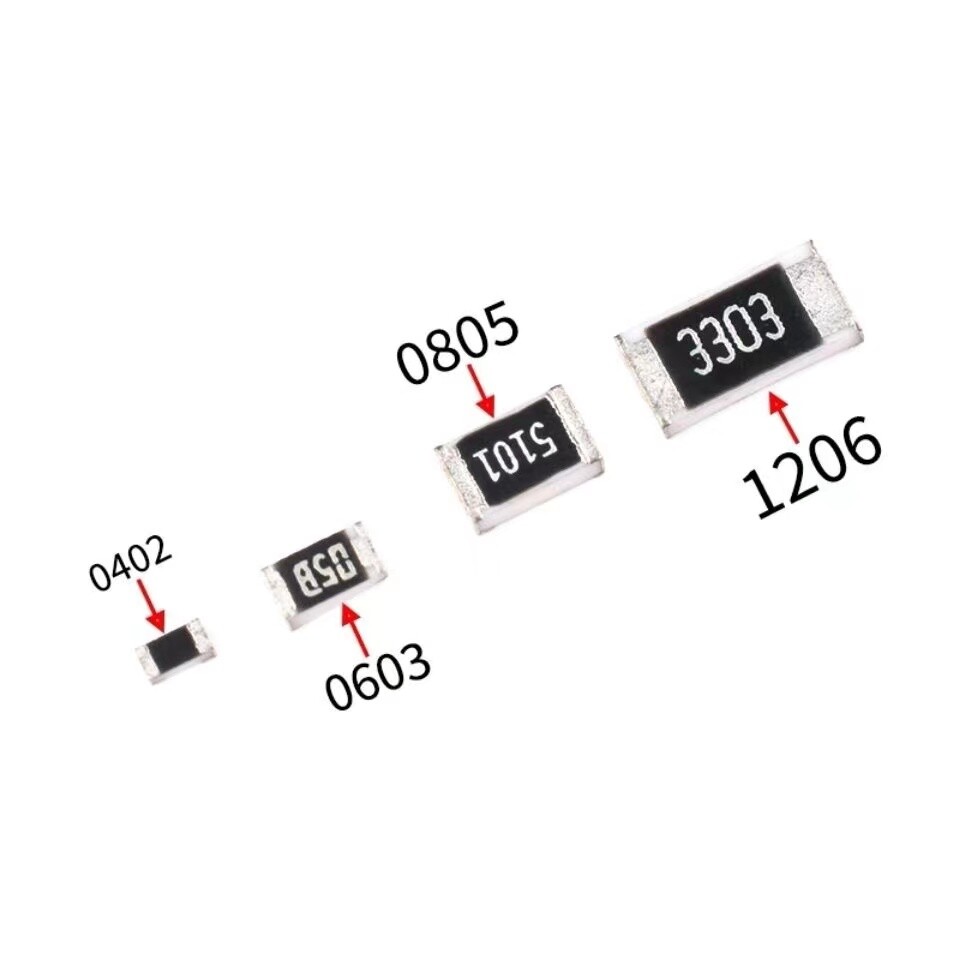 10 pcs 0805 SMD Resistors Kit 1% 0 ohm-10m ohm Choose From 170 Values SMT