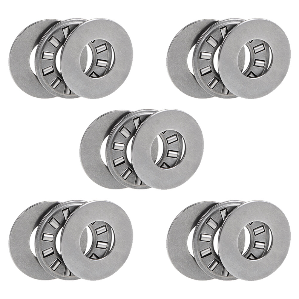 Thrust Ball Bearings Steel Pin Needle Roller Bearing Sealed 5 Sets 6 Sizes