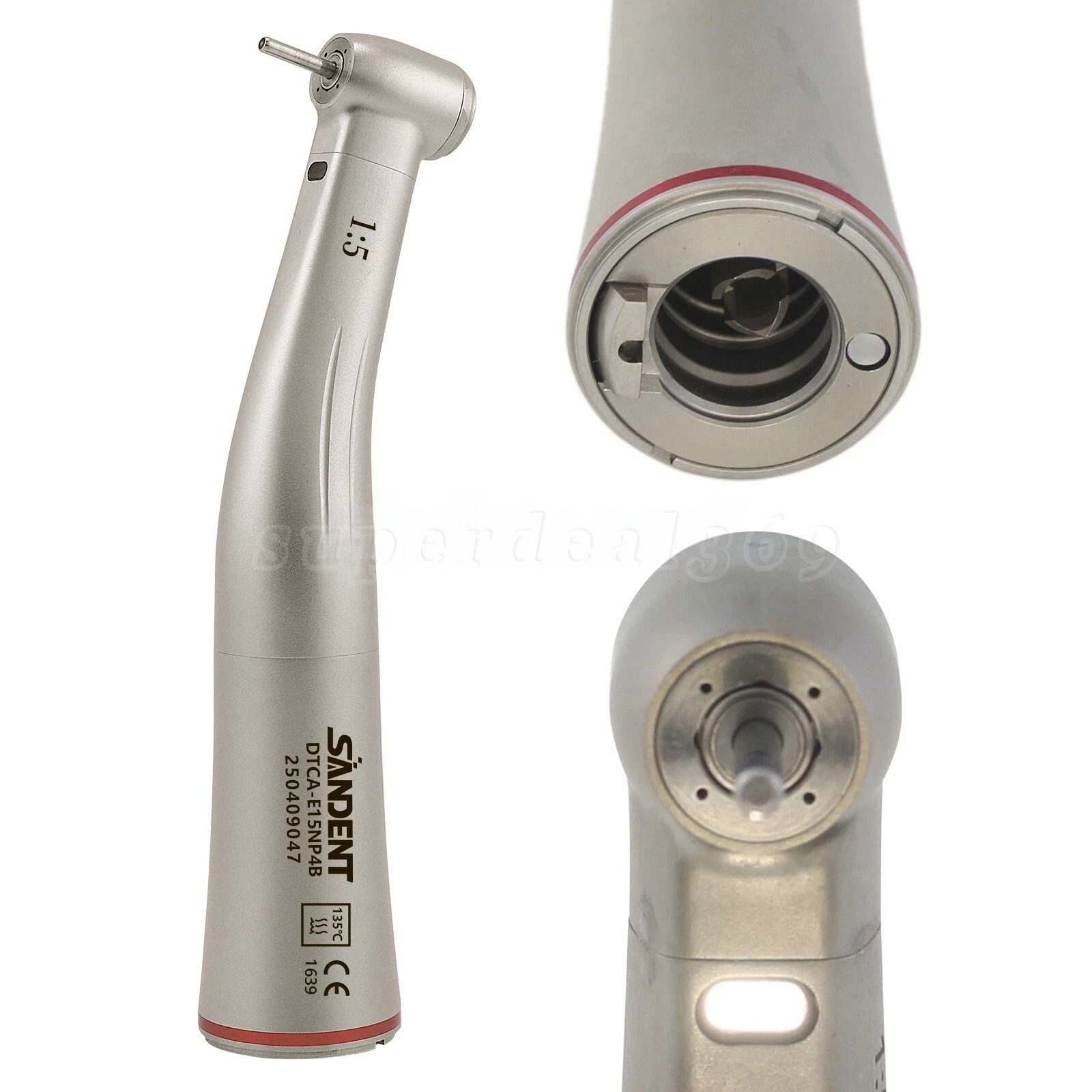 1:5 LED Electric Handpiece High Speed Contra Angle TI-MAX Fit NSK X95L Z95L