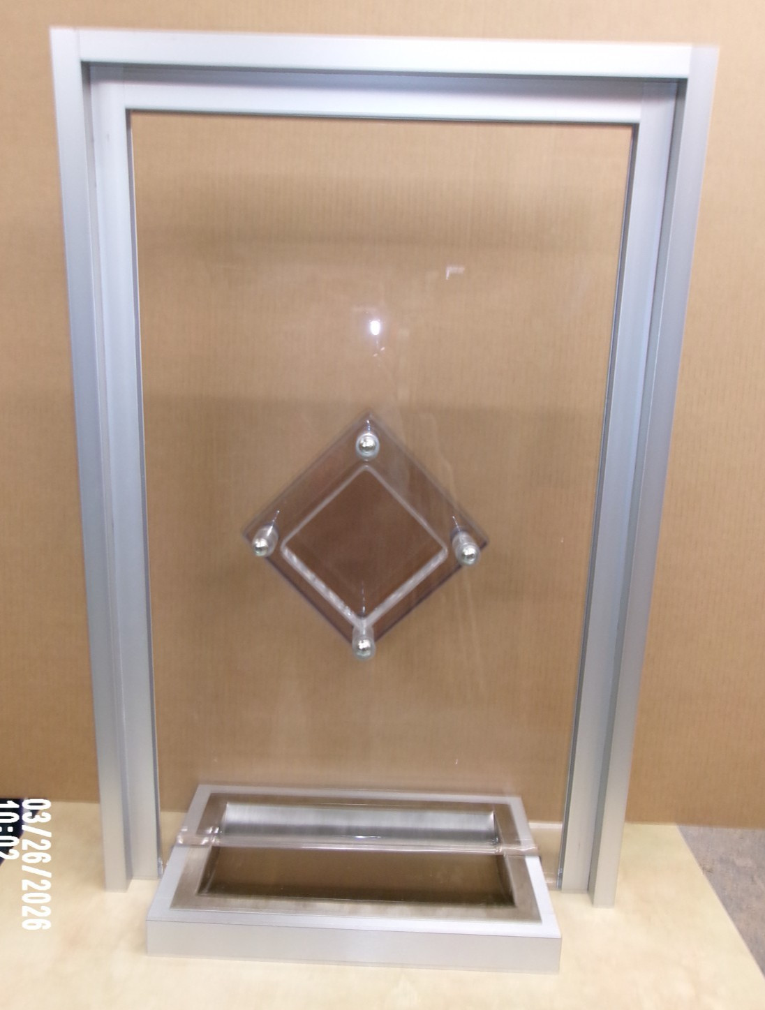 Bullet Proof 2×3 Transaction Window UL-1 w/o counter