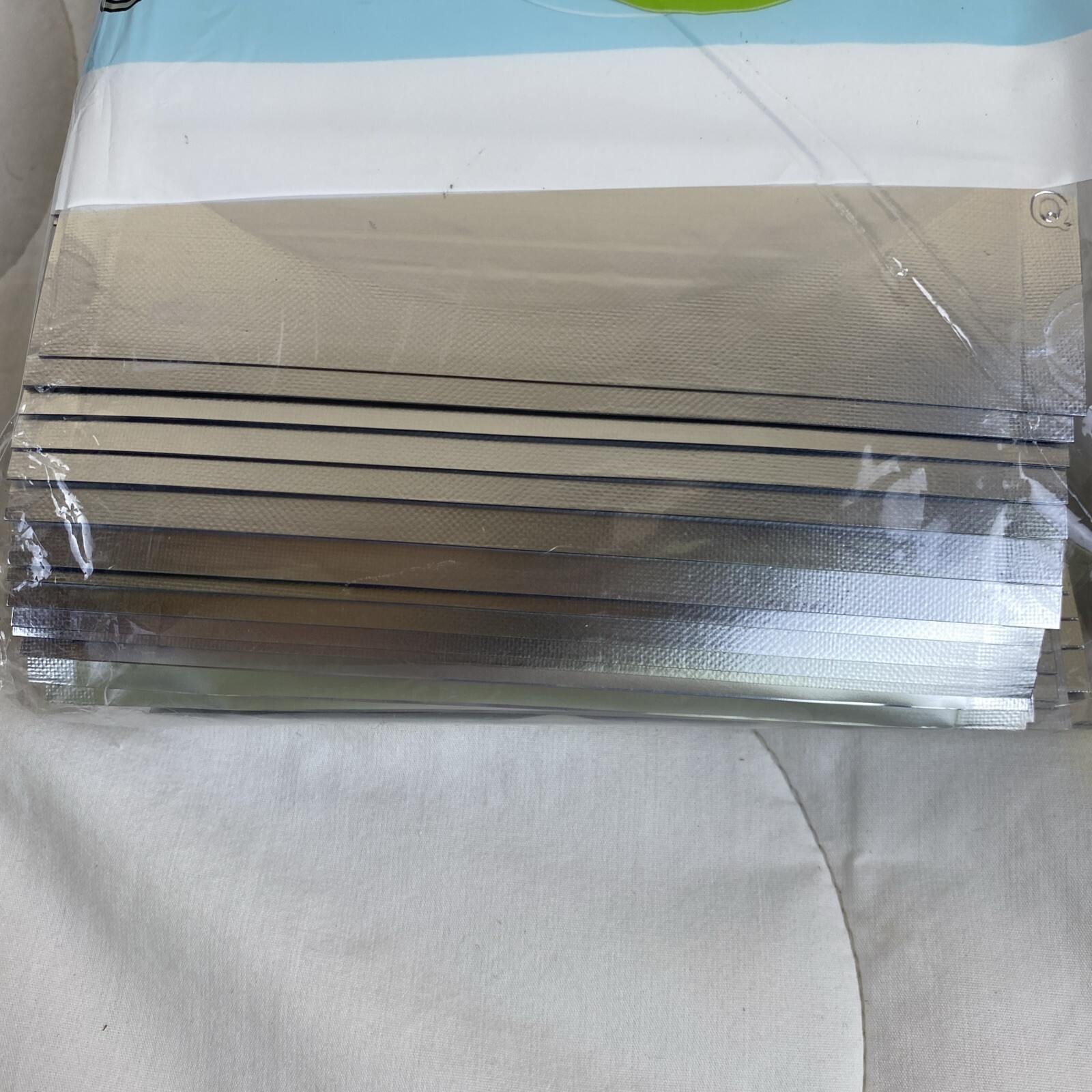 QQ Studio 100PCS Double Sided Matte Silver Stand-Up Resealable 5.5X7.9 Bags