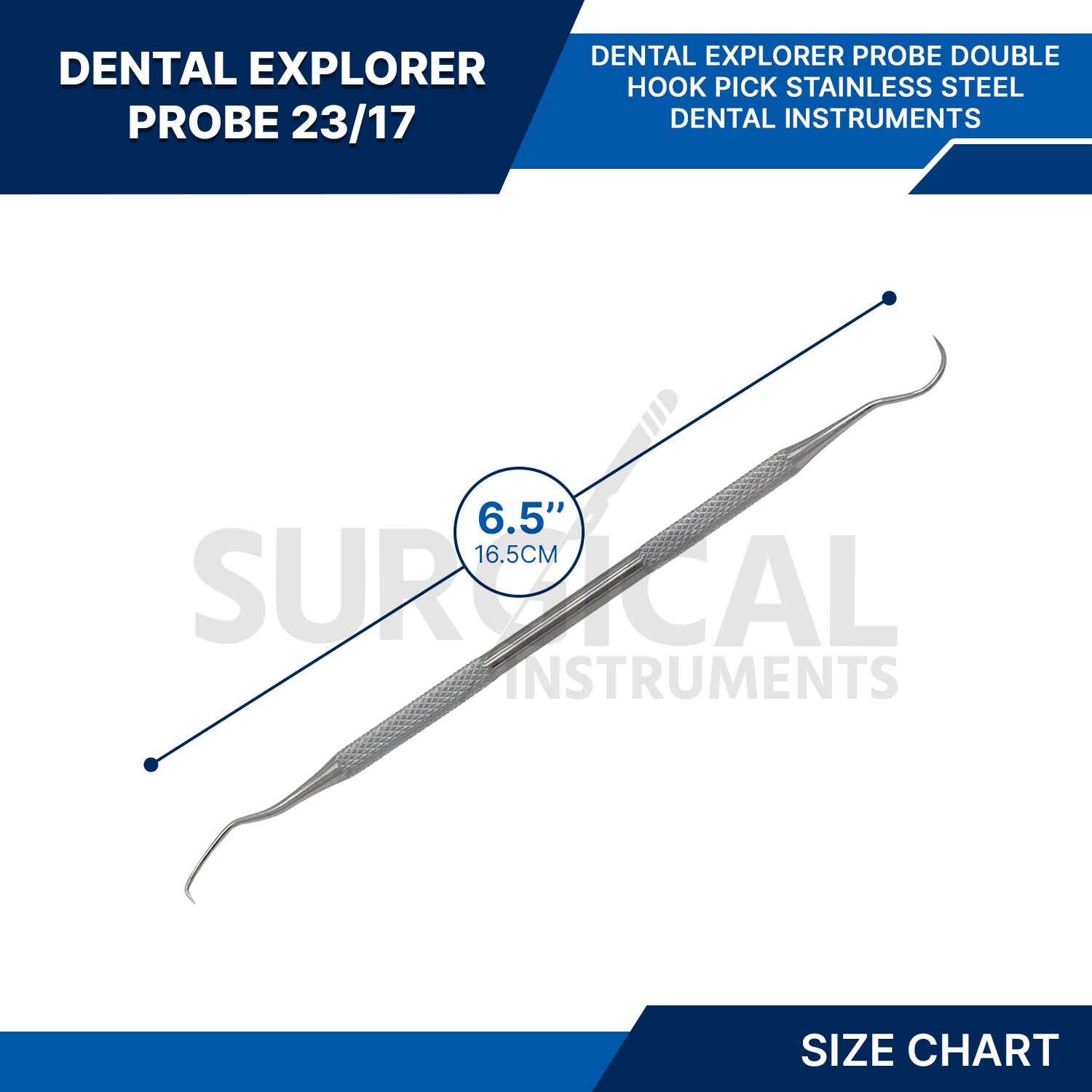 45 Pcs Basic Dental Instruments Set Mirror Explorer College plier German Grade