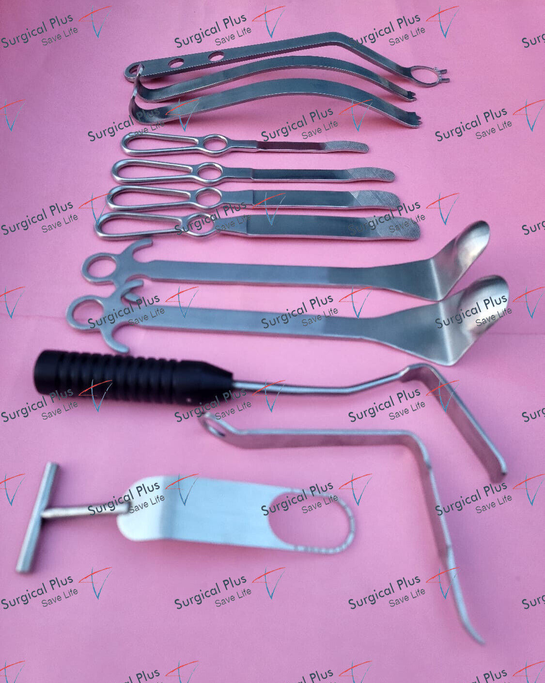 Shoulder Surgery Retractor System, Arthoplasty Orthopedic Instruments Set of 12