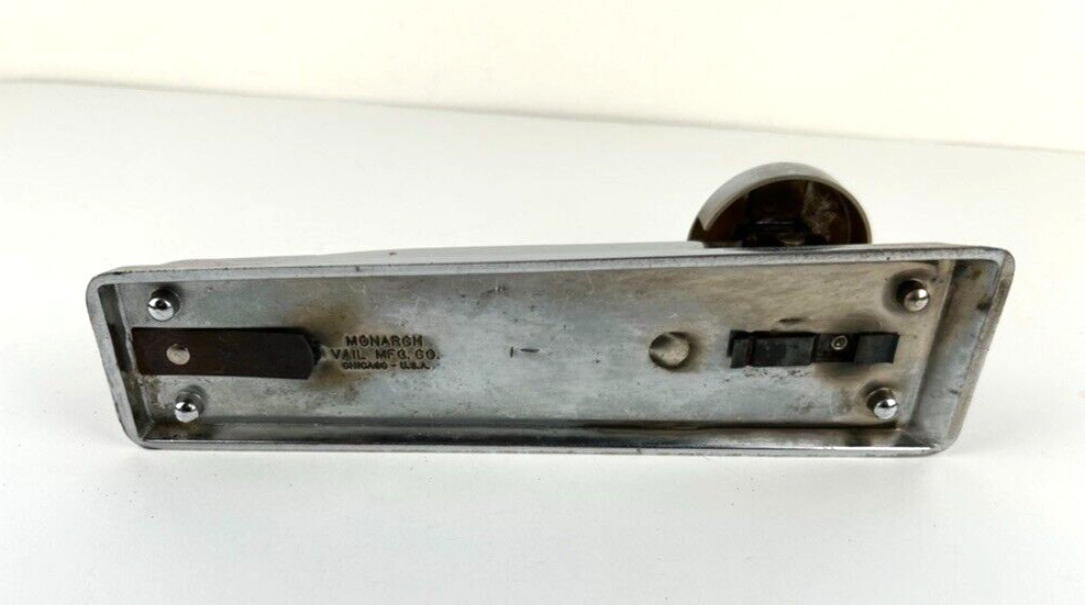 Mid-Century Modern Monarch Chrome Desk Stapler Heavy Duty Modernist Bauhaus