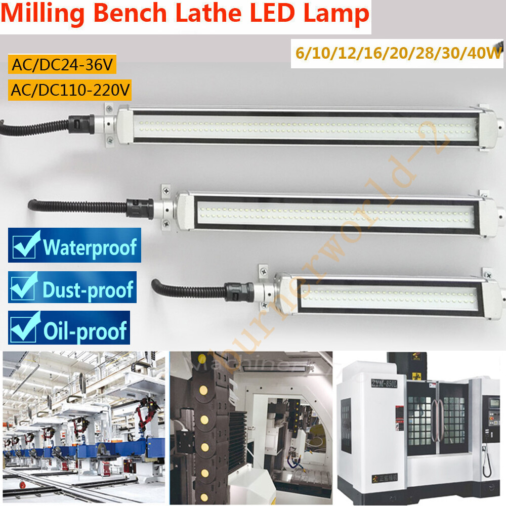 LED Milling CNC Machine Tool Light Explosion-proof Waterproof Oil-proof Workshop