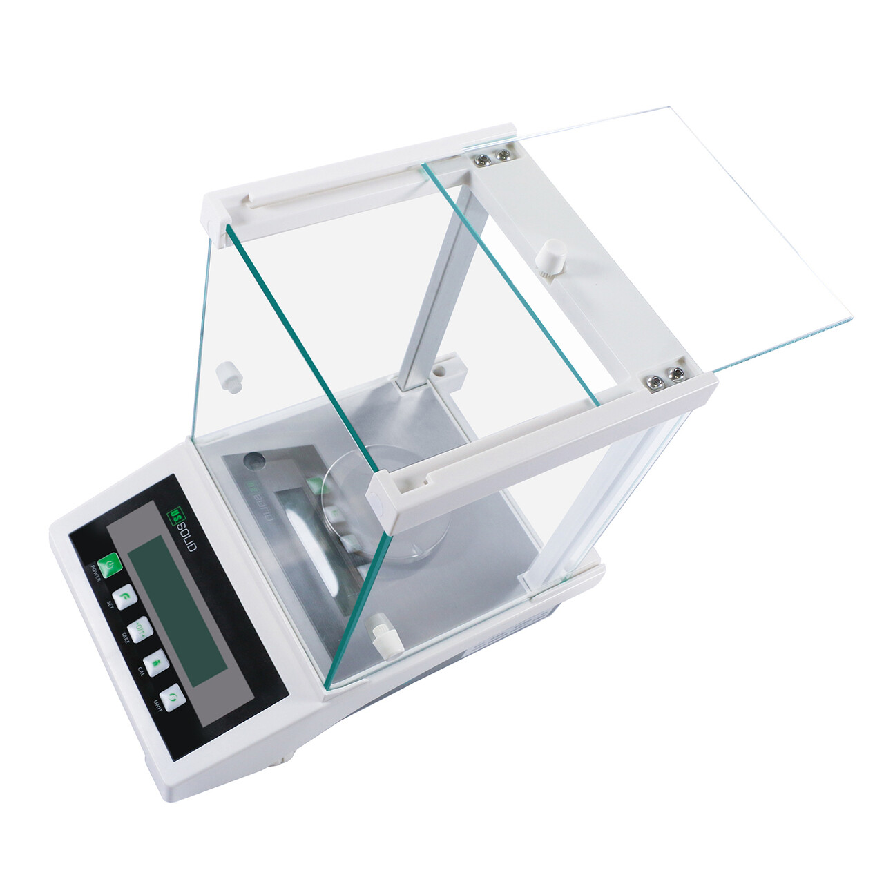 U.S. Solid 200g x 0.0001g Analytical Balance 0.1mg Digital Lab Electric Scale