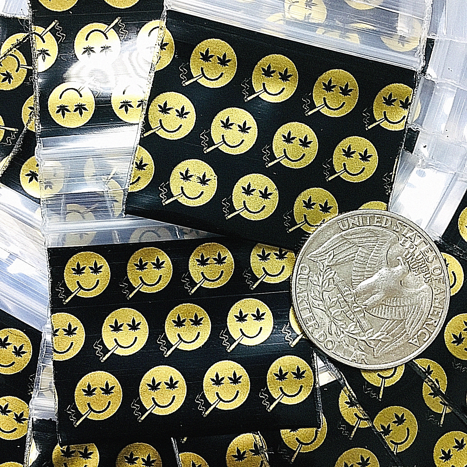 BaggiesSince1987 – 15125 Design Zip Bags 1000PCS METALLIC 45DSN MIX, READ DETAIL