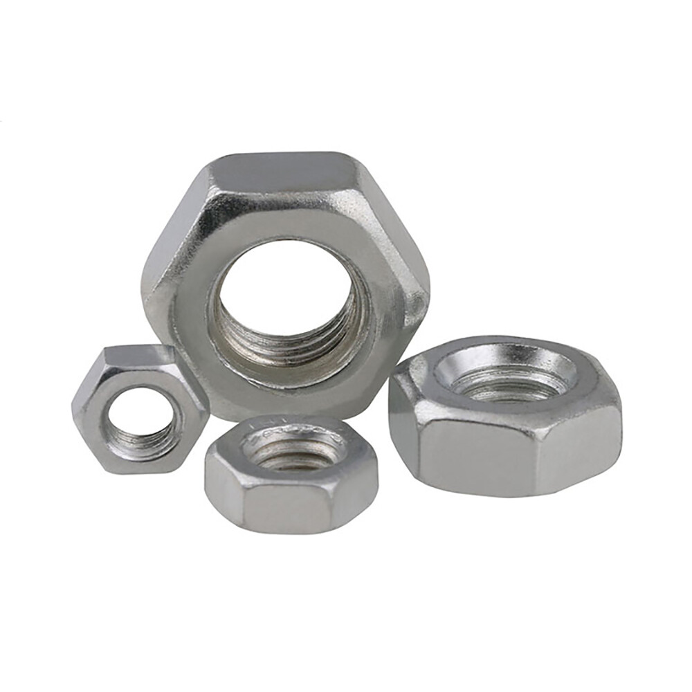 1/2,1/4,1/8,3/8,3/16,5/16,5/32 BSW HEX NUTS HEXAGON FULL NUTS FIT BOLTS SCREWS