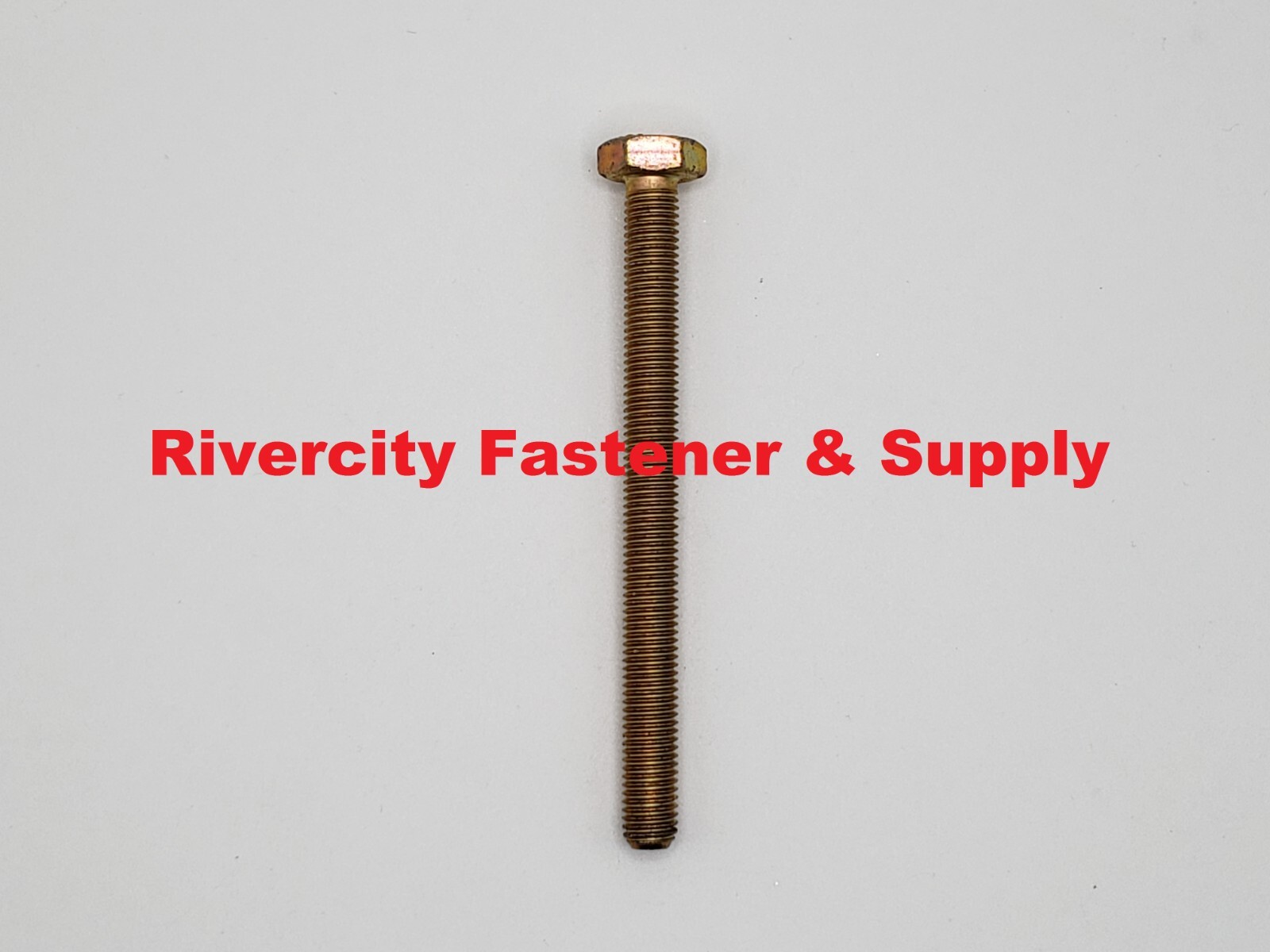 (1) 1/4-28×3 Tap Bolts 1/4×3 Grade 8 Hex Head Screws 1/4x28x3 Full Thread bolt