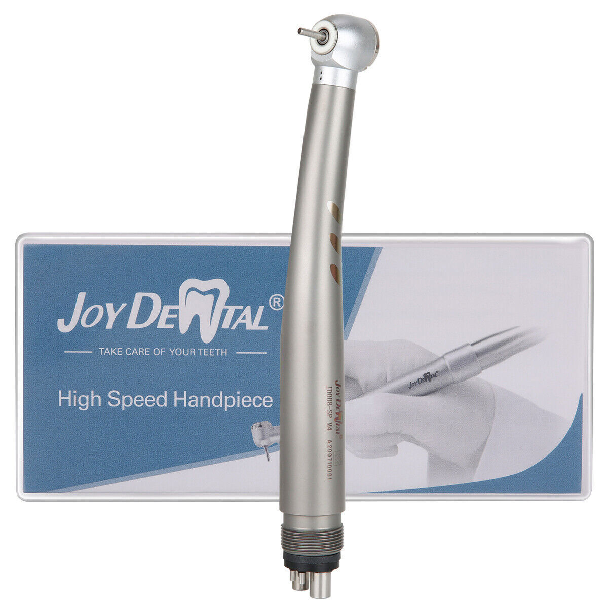 Joydental Dental E-generator Shadowless Ring LED High Speed Handpiece 4 Holes M4