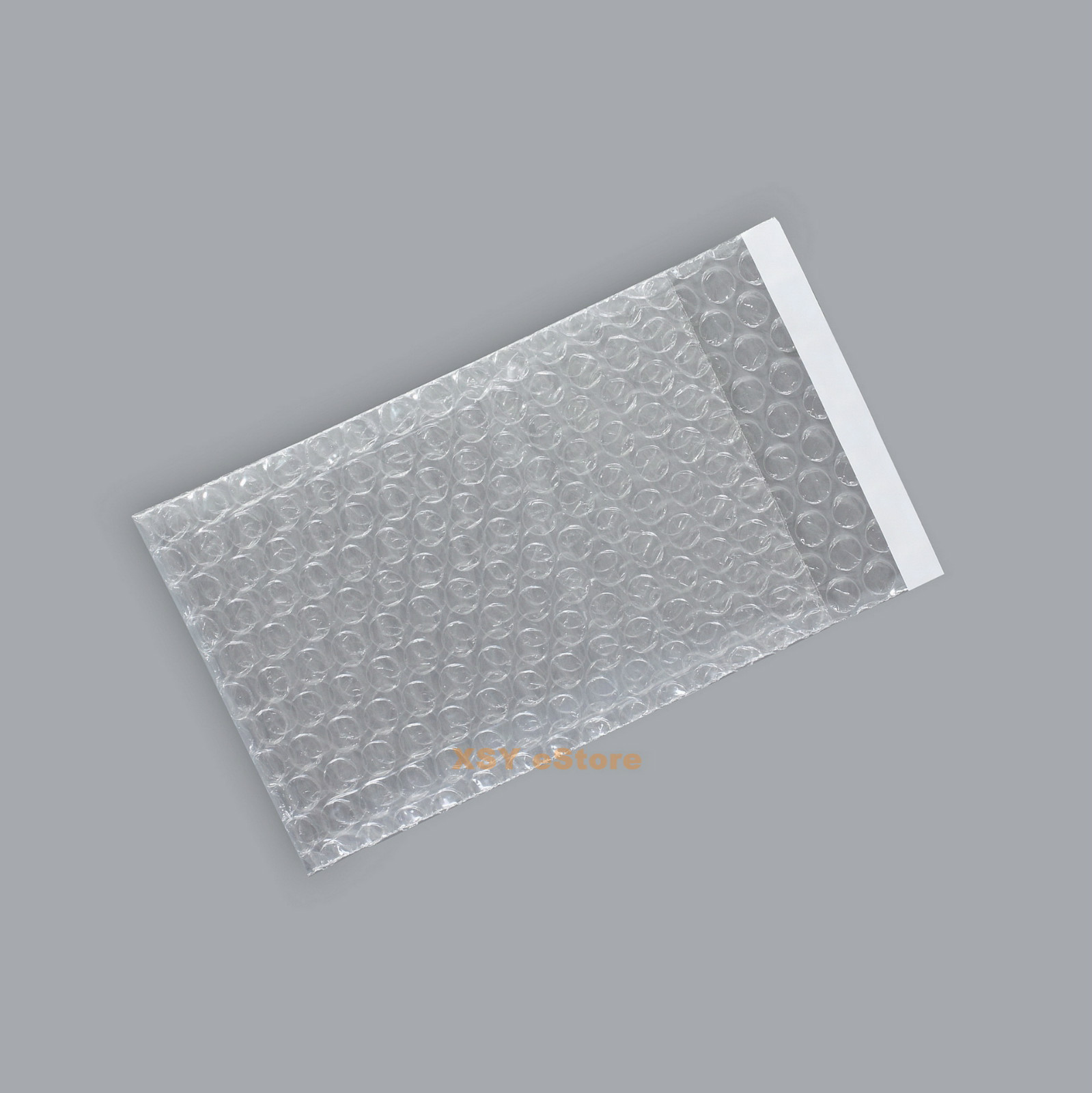 100 Small Bubble Bags 2.5 x 3+1 Inch (6.5 x 8+2cm) Self Seal Clear Packing Pouch