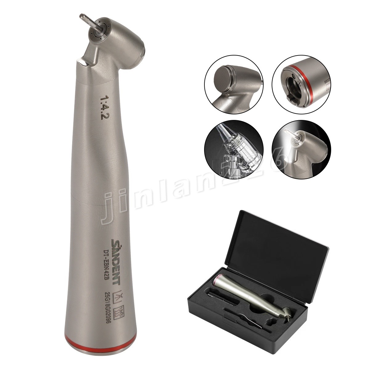 SANDENT Dental Brushless LED Electric Micro Motor 1:4.2 LED Handpiece