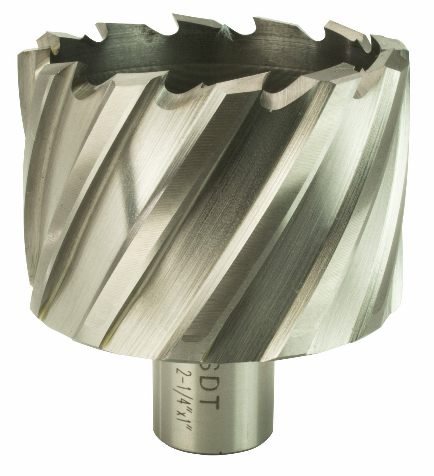 Steel Dragon Tools® 2-1/4″ x 1″ HSS Annular Cutter with 3/4″ Weldon Shank