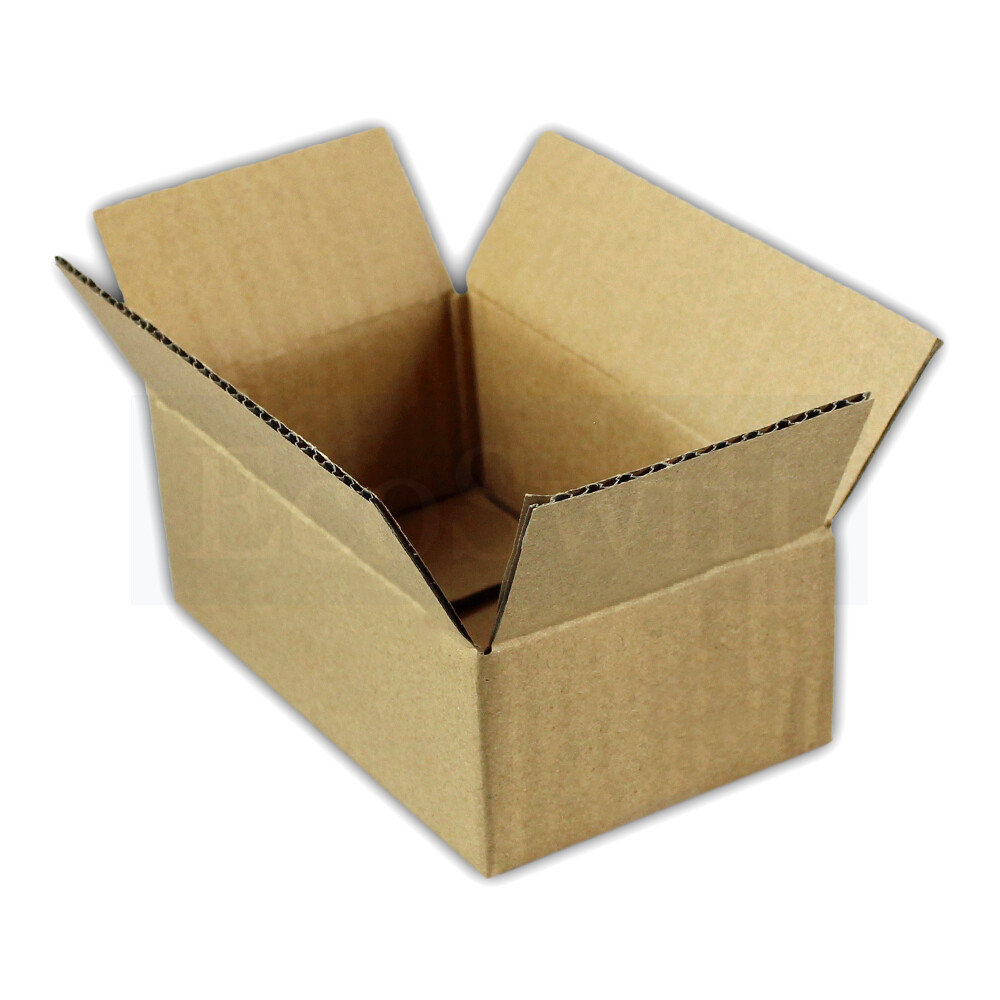 10 6x4x2 EcoSwift Cardboard Packing Moving Shipping Boxes Corrugated Box Cartons