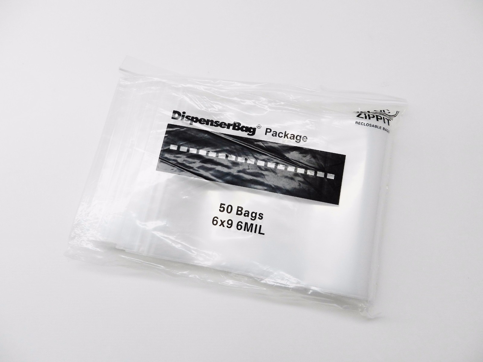150 Zippit Bags 6 Mil Thick Strong Reloc 6×9 Reclosable Clear 6″ x 9″ Heavy Duty