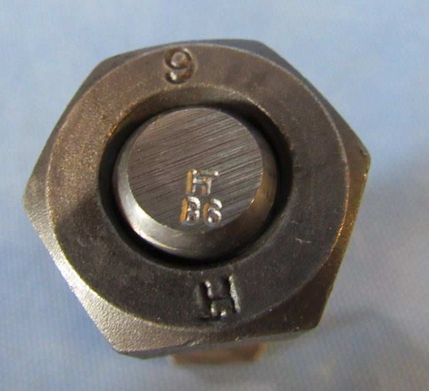 Stainless Stud Bolts 5/8 in x 3.25 in Full Thread ASTM A193 B6 w/ Nuts Lot 16