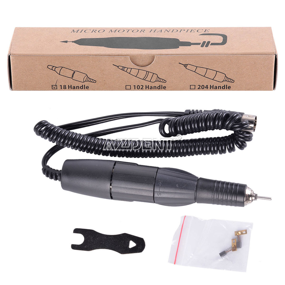 Dental Lab Electric Micromotor Polishing Handpiece Fit Marathon 35K RPM Marathon