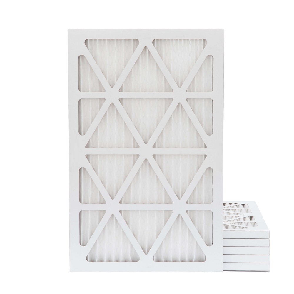 12x24x1 MERV 13 Pleated AC Furnace Air Filters. 6 Pack