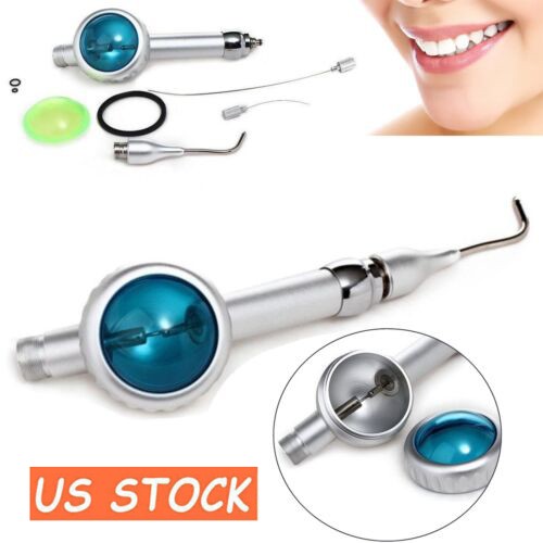 Dental Dentist Hygiene Prophy Jet Air Polisher System Tooth Handpiece 2 Holes US