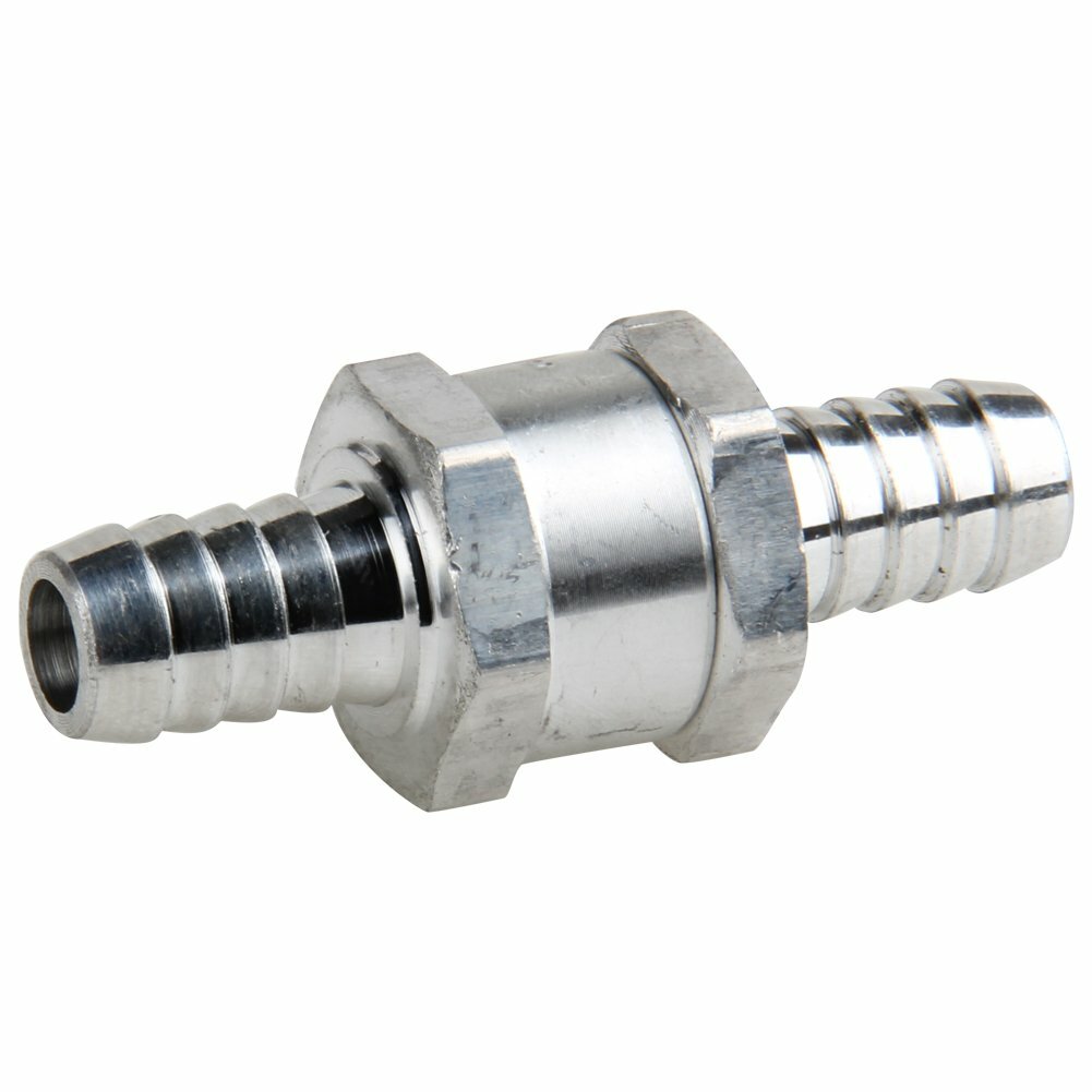 12mm Non Return Check Valve 1/2″ Fuel Oil Petrol Diesel Water One Way Aluminum