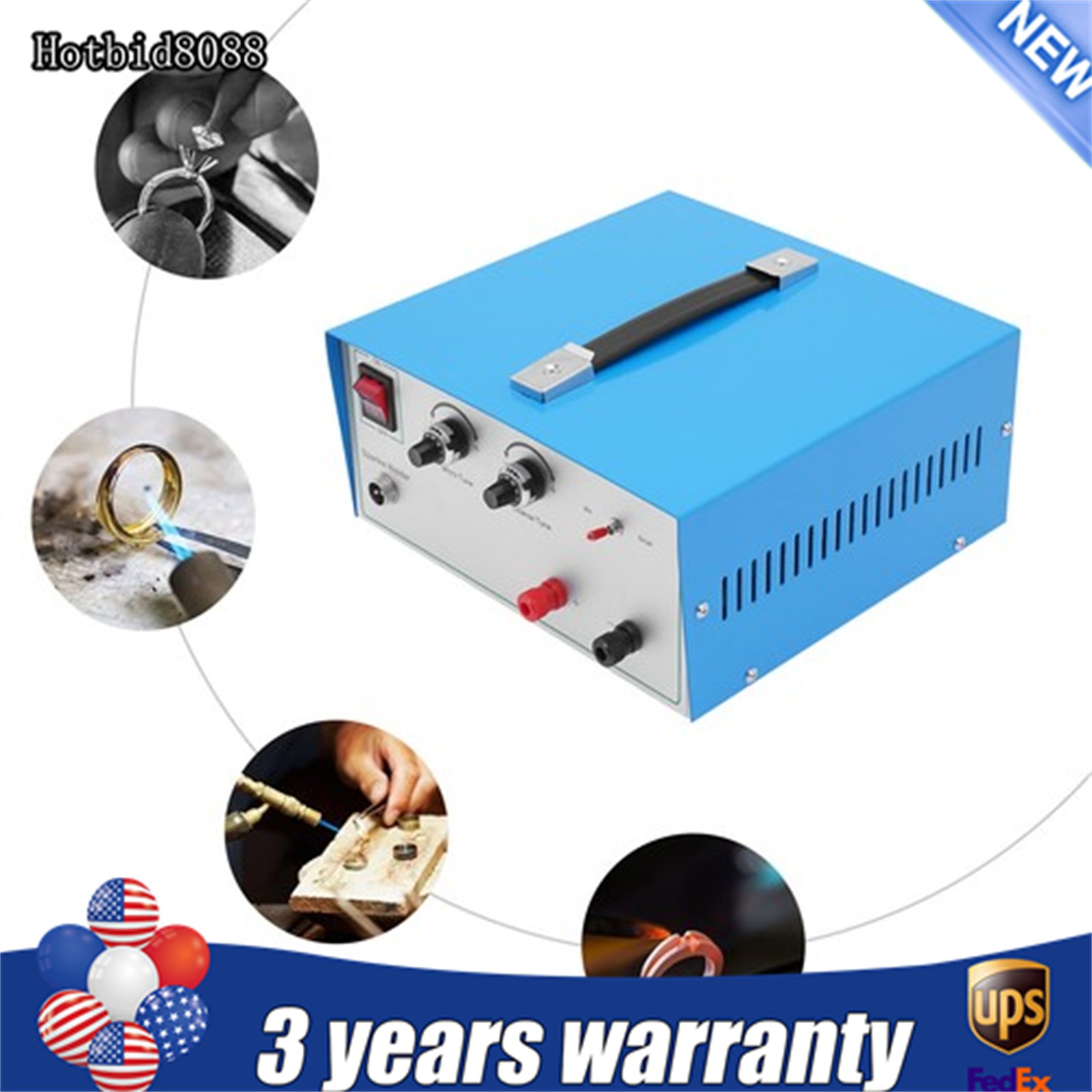 Jewelry Welding Machine 600W 80A Electric Spot Welder Jewelry Welder Gold Silver