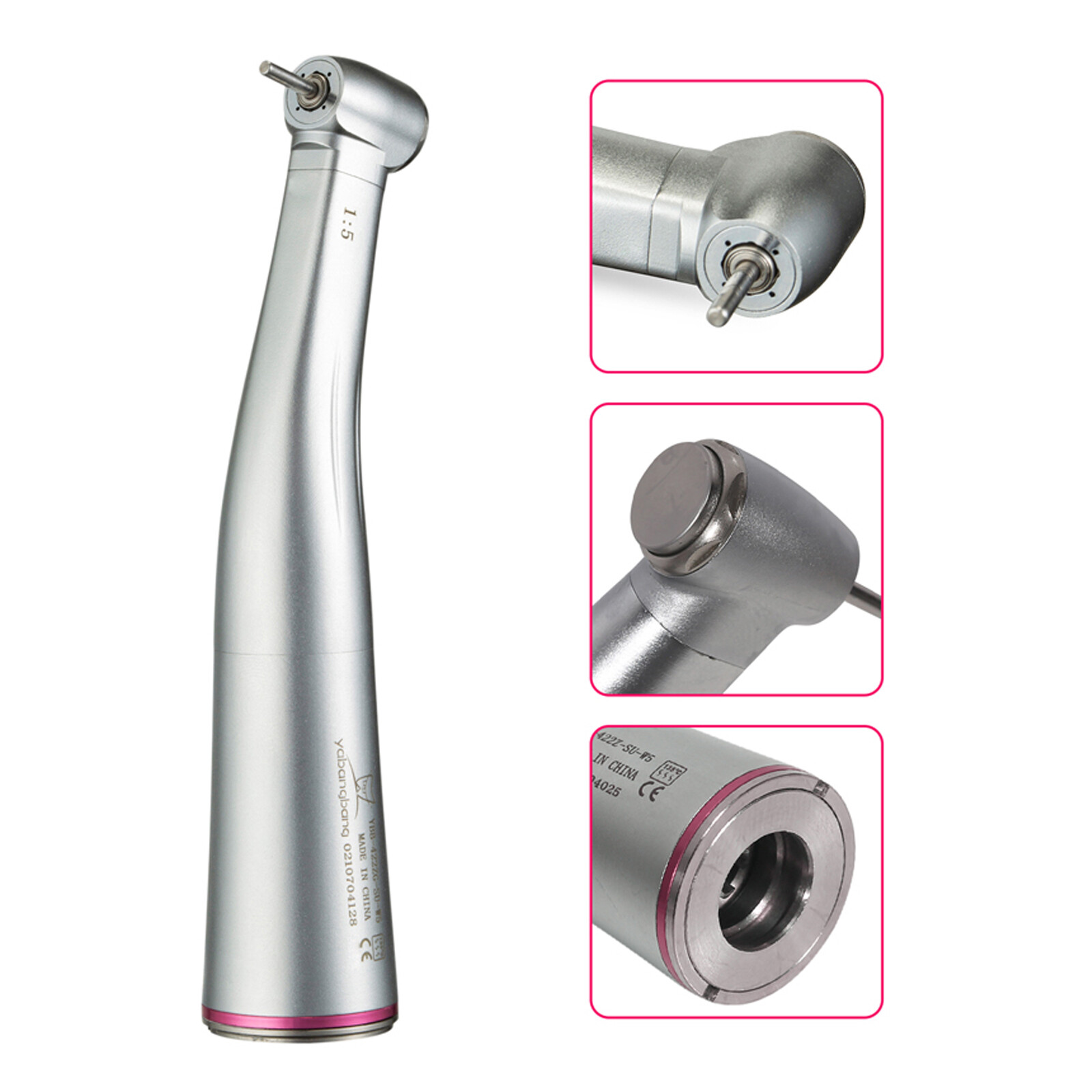 NSK Style Dental Brushless LED Electric Micro Motor /1:5/1:1 Low Handpiece FI